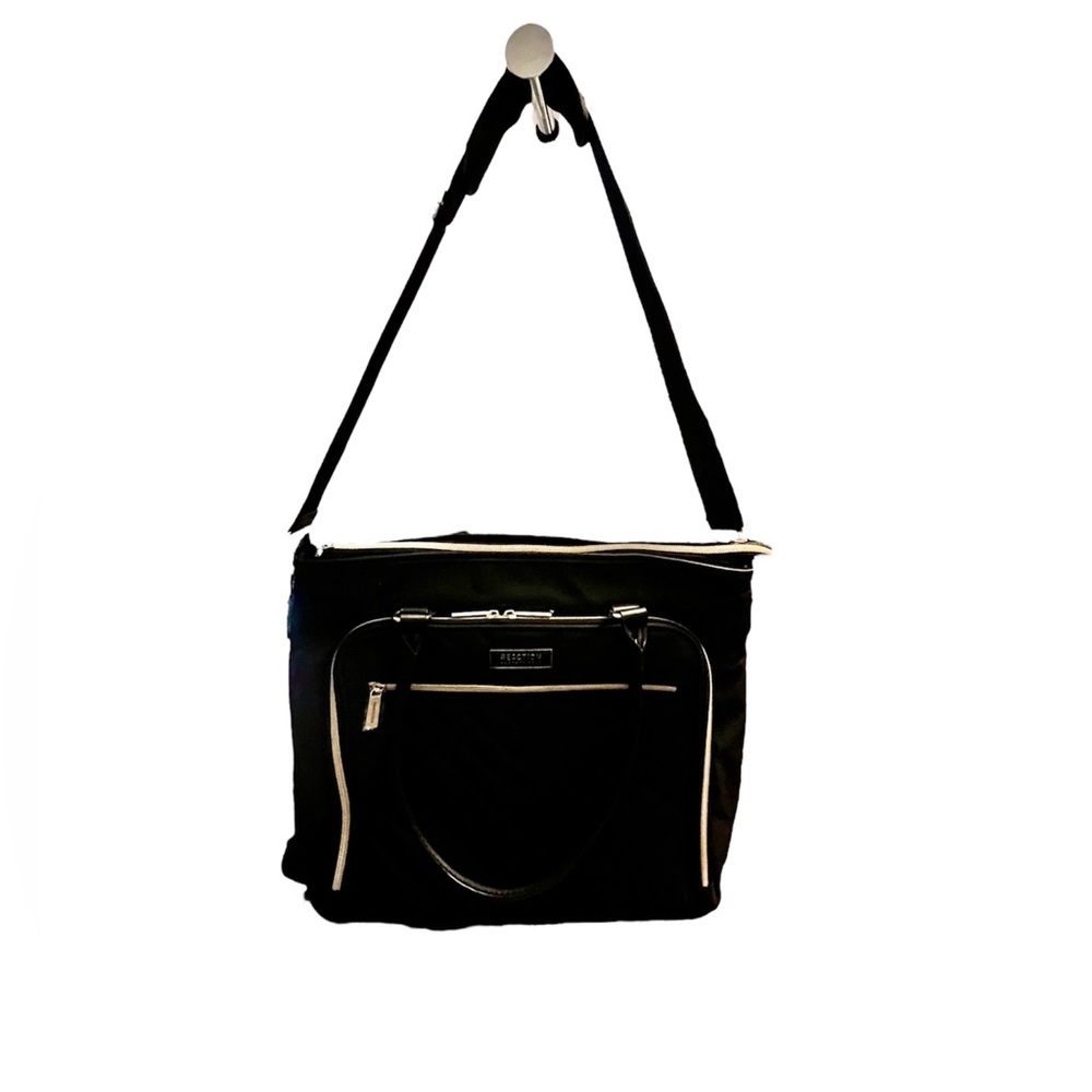 KENNETH COLE REACTION Chelsea Chevron 15" Laptop & Tablet Business Tote